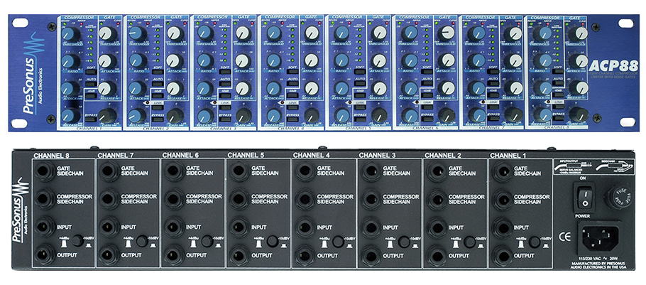 پردازشگر صوتی  Presonus ACP88