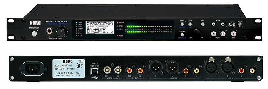 KORG MR-2000S کارت صدا