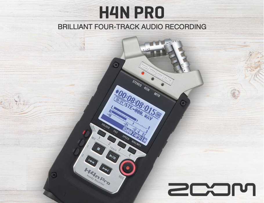 رکوردر صدا ZOOM H4N Pro Handy Recorder