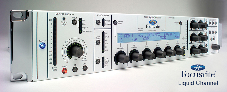 Focusrite Liquid Channel Processor پری آمپ