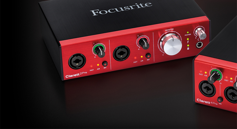 کارت صدا مخصوص سیستم عامل مک Focusrite Clarett 2Pre