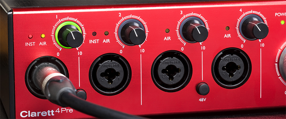 کارت صدا مخصوص سیستم عامل مک Focusrite Clarett 4Pre