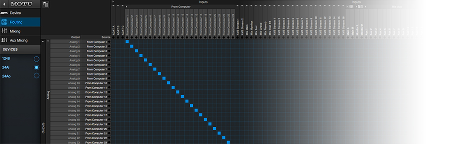 MOTU 24AI کارت صدا