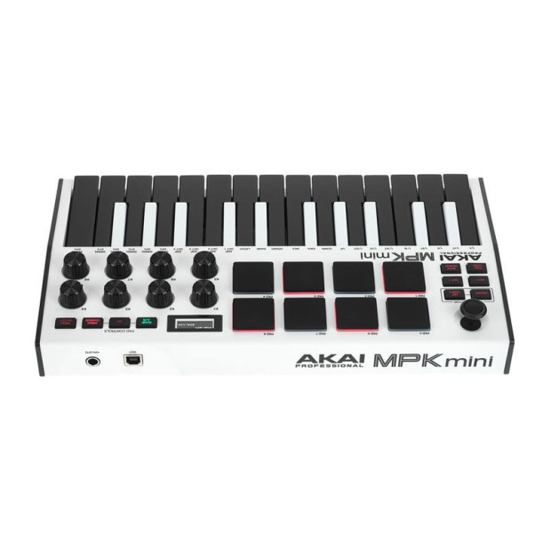 میدی کنترلر آکایی AKAI MPK Mini MK3 White