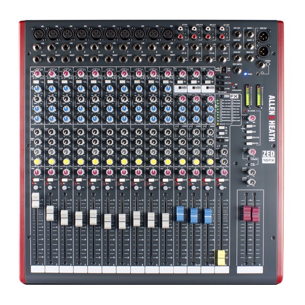 میکسر صدا Allen-Heath Allen & Heath ZED-16FX