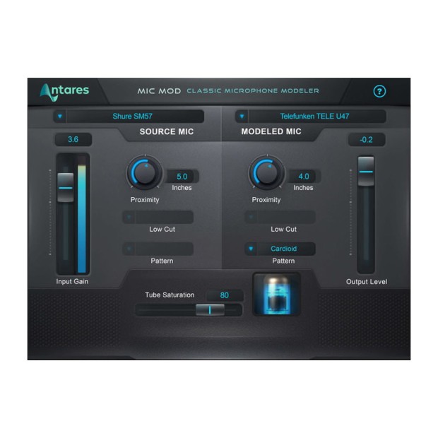 پلاگین Antares Antares Microphone Modeler DX V1.0