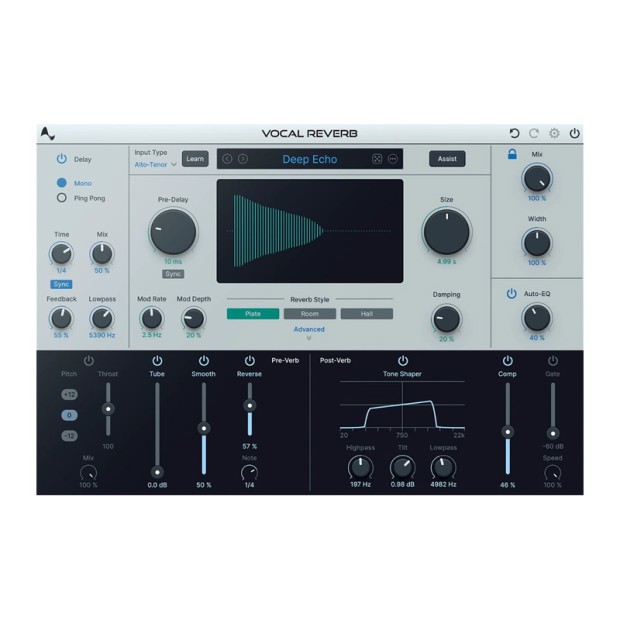 پلاگین Antares Antares Vocal Reverb