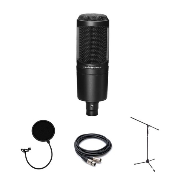 پکیج میکروفن آدیو تکنیکا Audio-Technica AT2020 Package