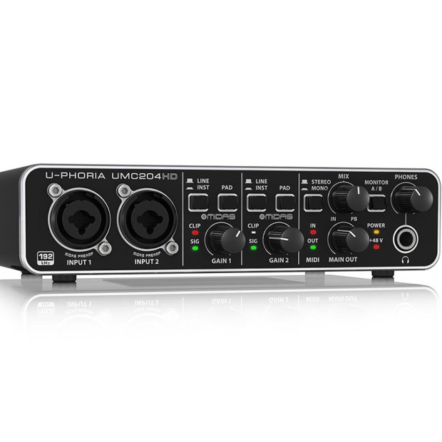 کارت صدا بهرینگر Behringer UMC204HD