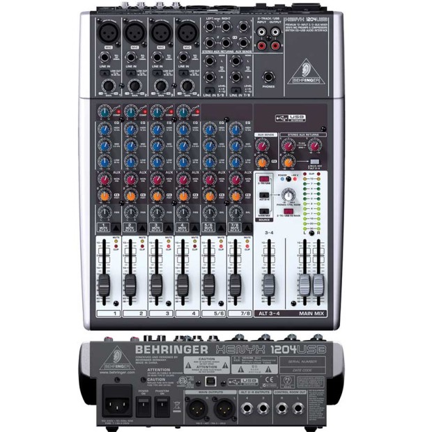 میکسر صدا بهرینگر Behringer Xenyx 1204 USB