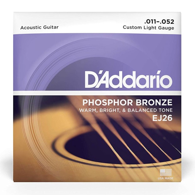 سیم گیتار آکوستیک داداریو D'Addario EJ26
