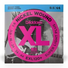 قیمت خرید فروش سیم گیتار الکتریک داداریو D'Addario EXL120+ Nickel Wound Electric Strings -.0095-.044 Super Light Plus