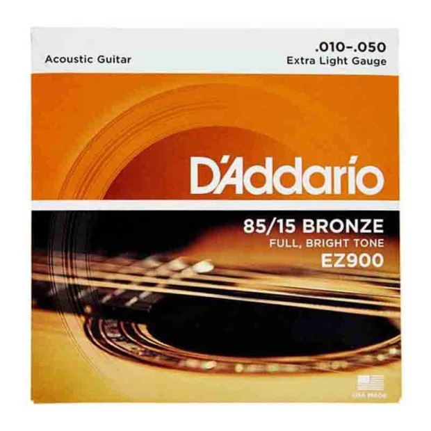 سیم گیتار آکوستیک داداریو D'Addario EZ900 Bronze