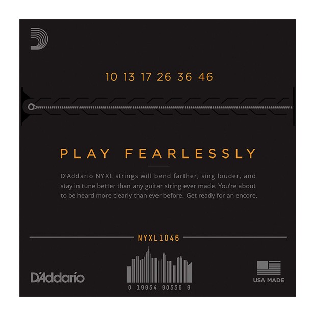 سیم گیتار الکتریک داداریو D'Addario NYXL 10-46
