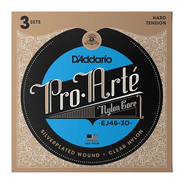 سیم گیتار کلاسیک داداریو D'Addario Pro Arte EJ46-3D