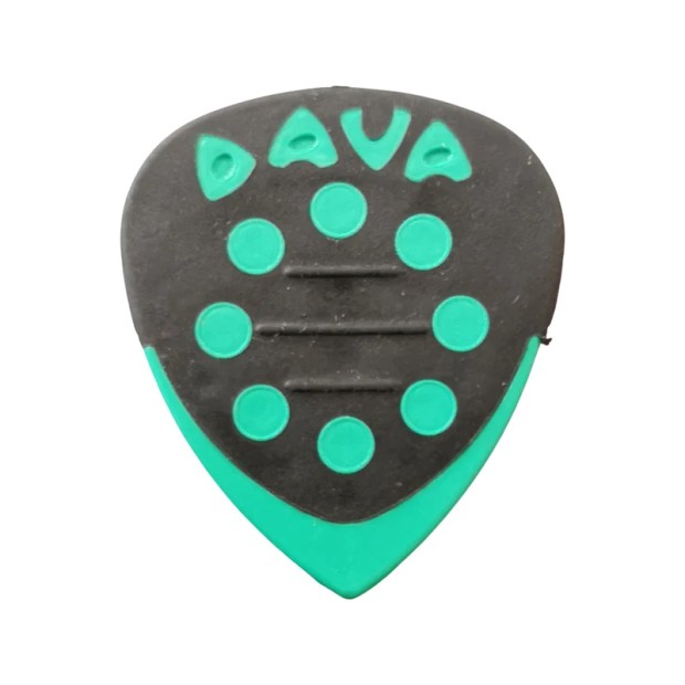 پیک گیتار داوا Dava Jazz Control Grip DELRIN Dark Green XL