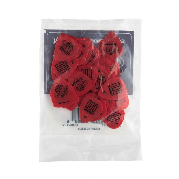 پیک گیتار دانلوپ Dunlop 462R 0.50mm Tortex III  Red Guitar Pick