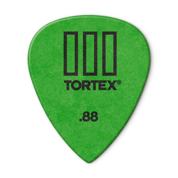 پیک گیتار دانلوپ Dunlop 462R 0.88mm Tortex III  Green Guitar Pick
