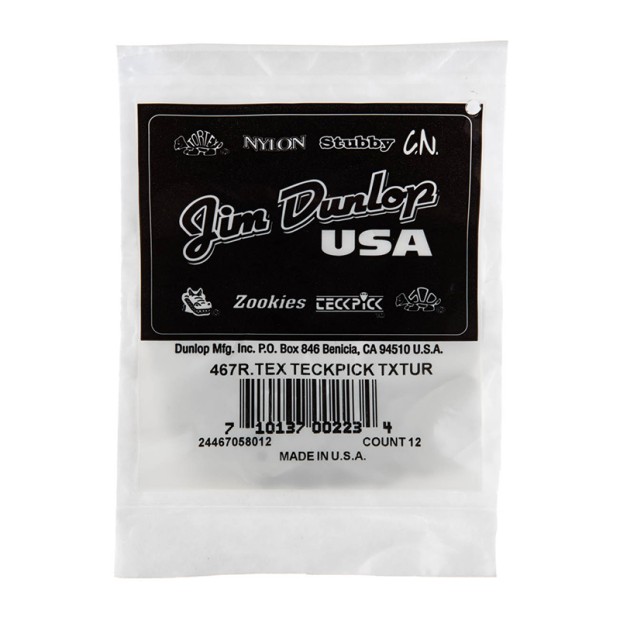 پیک گیتار دانلوپ Dunlop 467R Teckpick Standard Texture