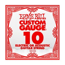 قیمت خرید فروش سیم گیتار الکتریک ارنی بال Ernie Ball 1010 010 Plain Steel Electric or Acoustic Custom Gauge 6-Pack