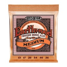 قیمت خرید فروش سیم گیتار آکوستیک ارنی بال Ernie Ball 2144 Earthwood Medium Phosphor Bronze Acoustic Strings