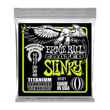 قیمت خرید فروش سیم گیتار الکتریک ارنی بال Ernie Ball 3121 Regular Slinky Coated Titanium RPS 10-46