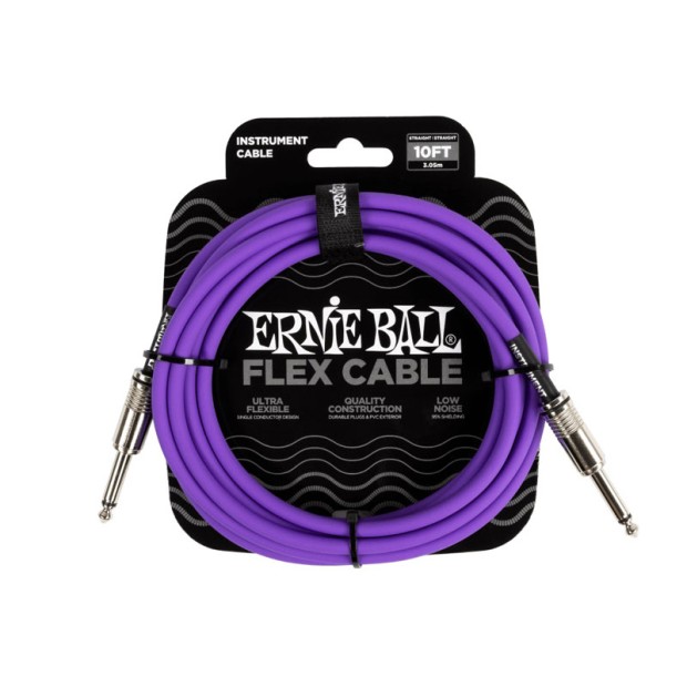 کابل گیتار ارنی بال Ernie Ball 6415 Flex 3.05m Purple