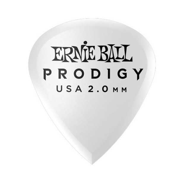 پیک گیتار ارنی بال Ernie Ball 9203 Prodigy Mini 2.0mm White