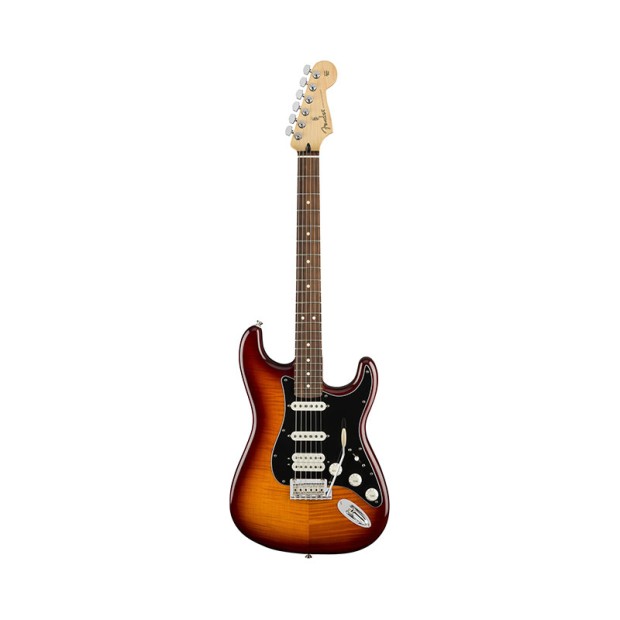 گیتار الکتریک فندر Fender Player Series Stratocaster HSS Plus Top-Tobacco Sunburst w/ Pau Ferro Fingerboard