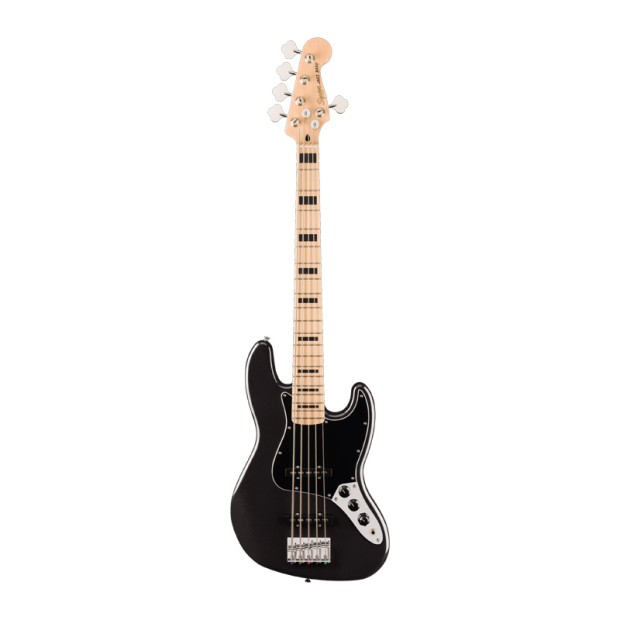 گیتار بیس فندر Squier Affinity Active Jazz Bass V MN BPG Black Metallic
