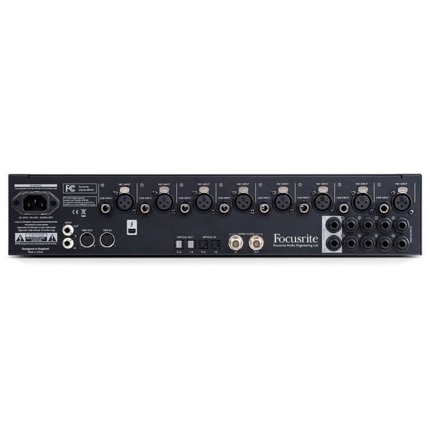 کارت صدا مخصوص سیستم عامل مک فوکوسرایت Focusrite Clarett 8prex