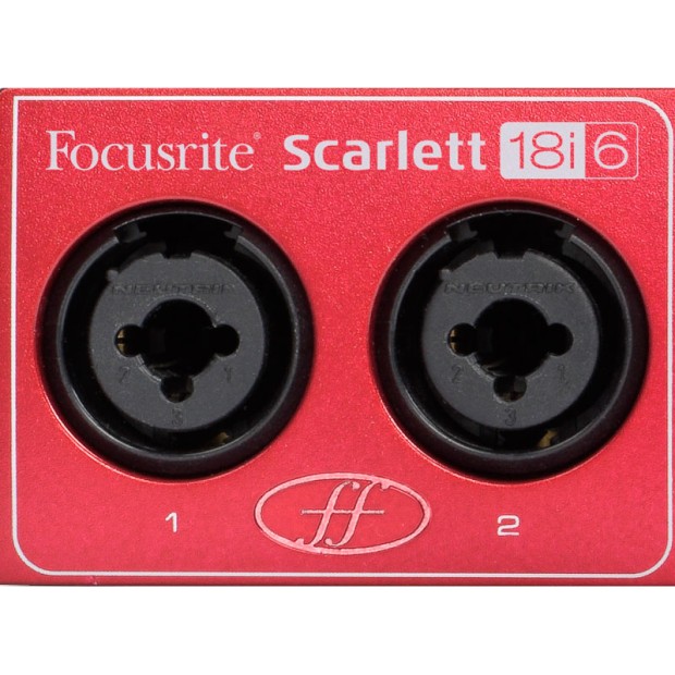 کارت صدا فوکوسرایت Focusrite Scarlett 18i6 USB 2.0