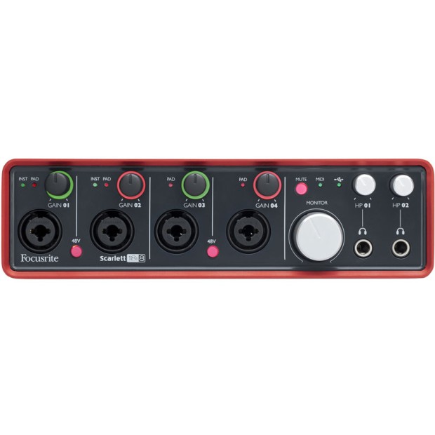 کارت صدا فوکوسرایت Focusrite Scarlett 18i8