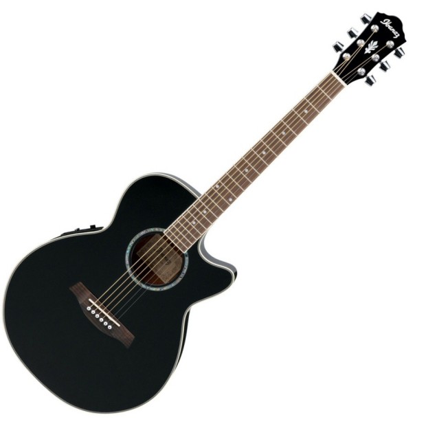 گیتار آکوستیک آیبانز IBANEZ AEG10E BK