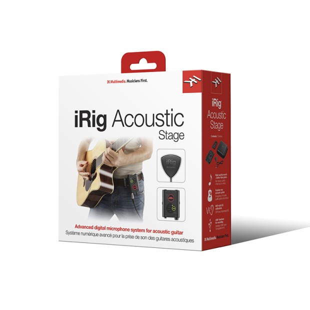 میکروفن با سیم آی کی مولتی مدیا IK Multimedia iRig Acoustic Stage