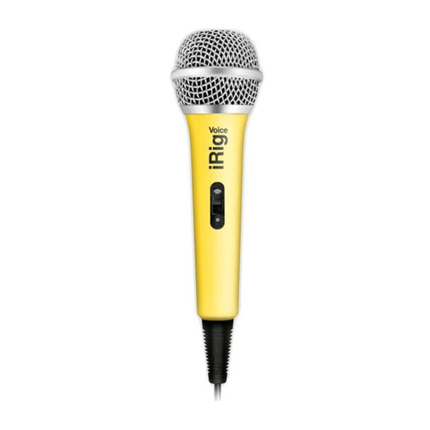 میکروفن با سیم آی کی مولتی مدیا IK Multimedia iRig Voice Yellow