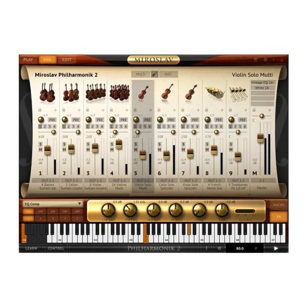 وی اس تی آی کی مولتی مدیا IK Multimedia Miroslav Philharmonik