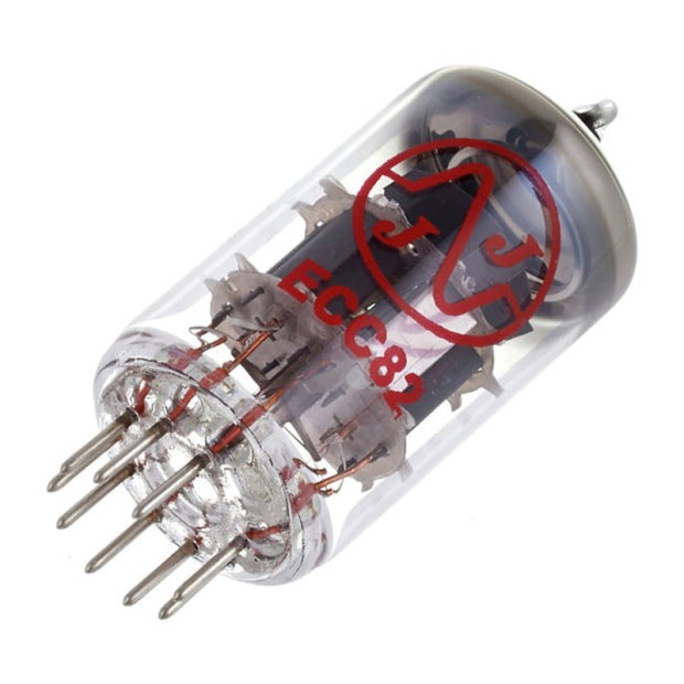 لامپ خلا و لامپ پری امپ جی جی الکترونیک JJ Electronics 12AU7 / ECC82