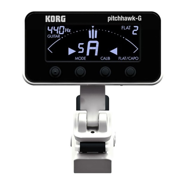 تیونر گیتار کرگ Korg PitchHawk-G-White
