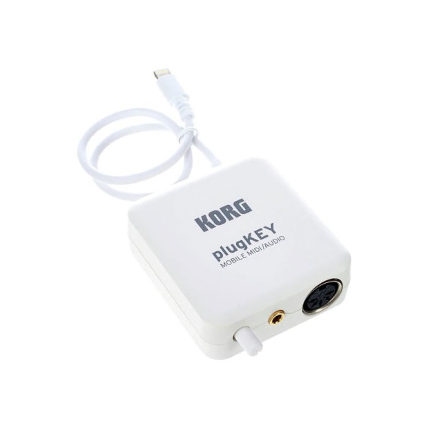 کارت صدای سازگار با آی او اس کرگ Korg Plugkey White