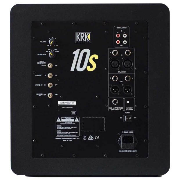 ساب ووفر مانیتورینگ کی آر کی KRK 10S2