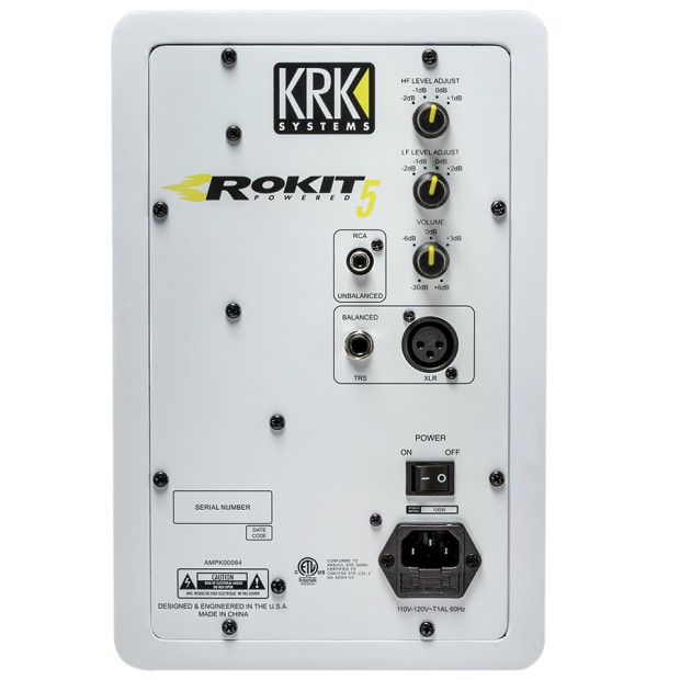 اسپیکر مانیتورینگ کی آر کی KRK Rokit 5 G3 White