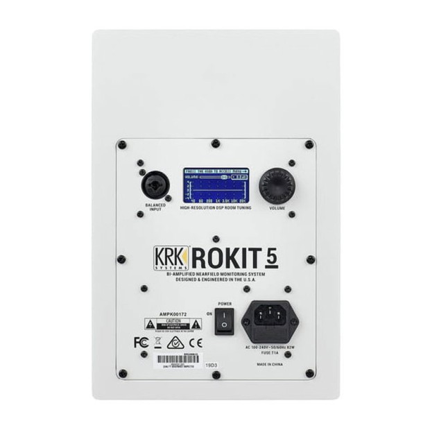 اسپیکر مانیتورینگ کی آر کی KRK Rokit 5 G4 White Noise