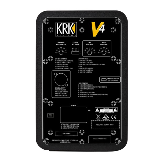 اسپیکر مانیتورینگ کی آر کی KRK V4 S4