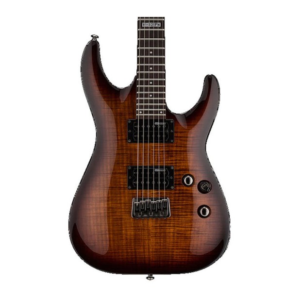 گیتار الکتریک ال تی دی LTD H101FM Dark Brown SunBurst