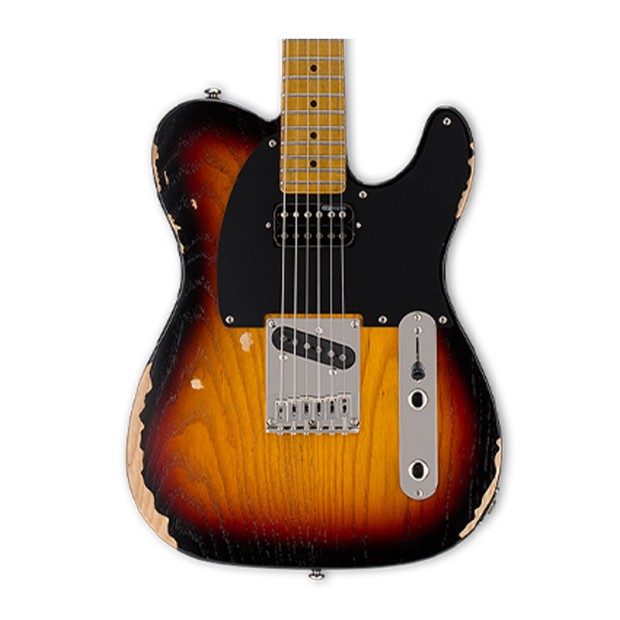 گیتار الکتریک ال تی دی LTD TE-254 Distressed 3-Tone Burst