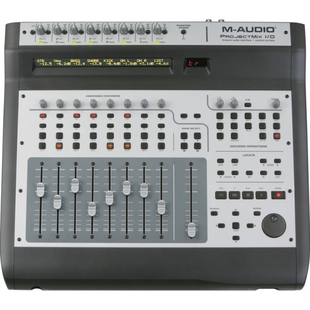 کنترلر نرم افزار ام آدیو M-Audio project mix