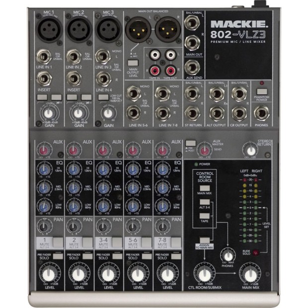 میکسر صدا مکی Mackie 802-VLZ3
