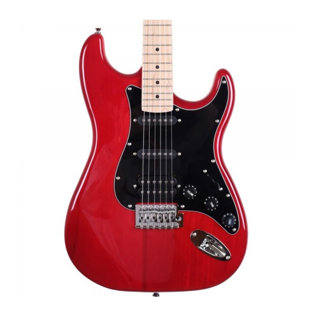 گیتار الکتریک مدیسون Madison MEG 3 Transparent Red