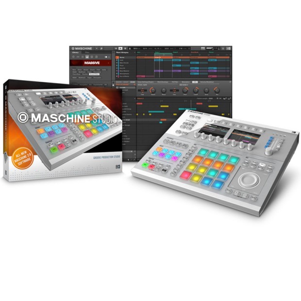 دی جی کنترلر نیتیو اینسترومنتز Native Instruments Maschine Studio White